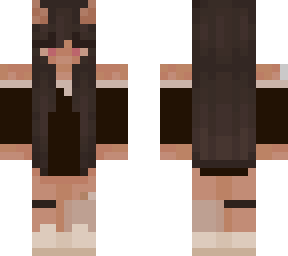 plain black sweater ram girl