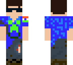 blue google boy