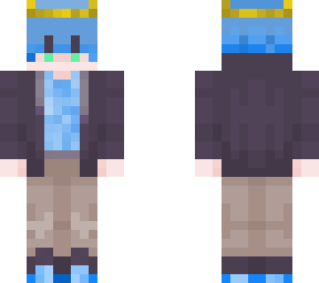 blue hair guy