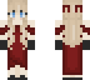 chloe red dress