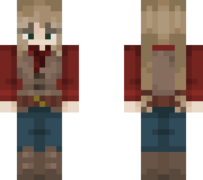 cowgirl yeehaawww // older skin i made lol