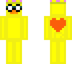 king duck with glasses