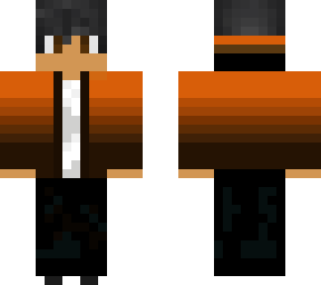 orange hoodie black hair male (version 1.1)