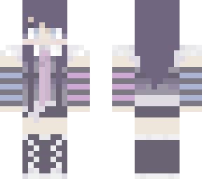 purple emo girl