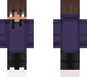 purple hoodie kid