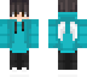 teal sweatshirt (better wings)
