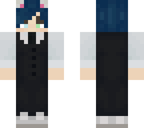 blue hair