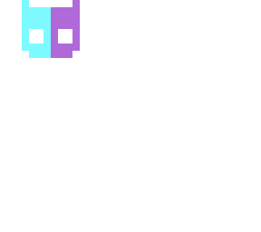 cyan & purple