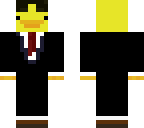 duck with suit