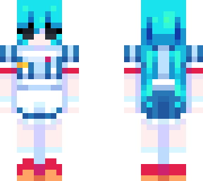 Miku Mesmerizer Hypnotized Minecraft Skin