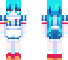 Miku Mesmerizer Minecraft Skin