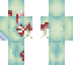 pastel flower zombie