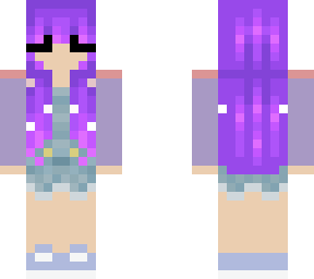 purple girl