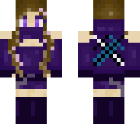 purple ninja swords