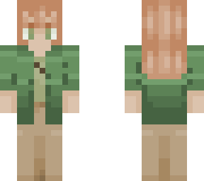 silly orange and green