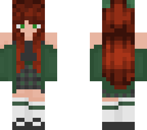 slytherin girl: red hair