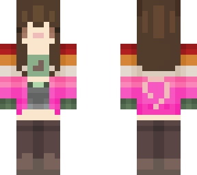 A beautiful skin for my beautiful gf | Minecraft Skin