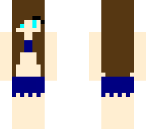 dark blue swim skirt (pool party)