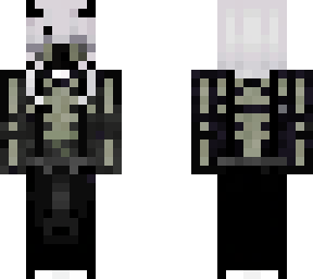 dark camo skeleton girl y2k emo pvp