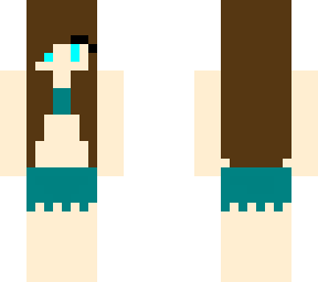 dark teal swim skirt (pool party)