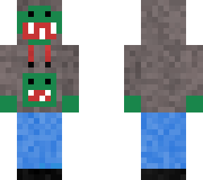dinosaur wearing a jumper/hoodie