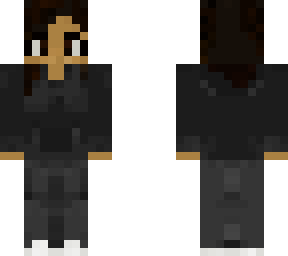 girl w/black hoodie