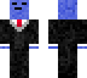 blob man in a suit
