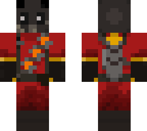 boris the wolf as the pyro from tf2