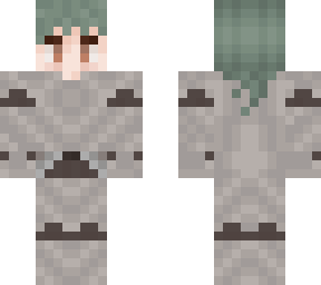 green medieval knight boy