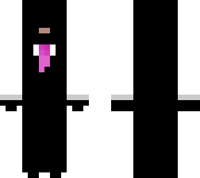 magenta tie bunny