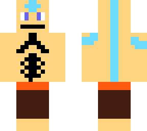 shirtless aang