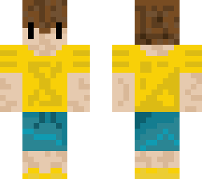 yellow shirt