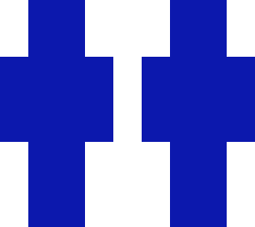 blue