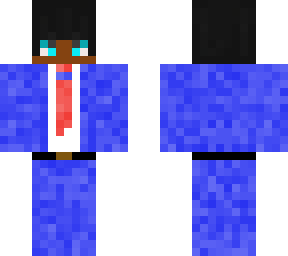 blue eyes suit