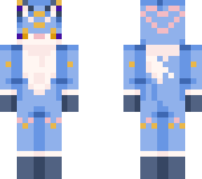 blue fox skin