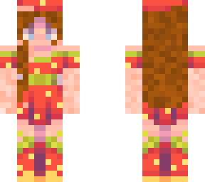 brown haired strawberry girl