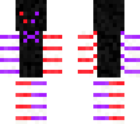 creacher black red and purple