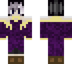 cute purple girl in a dress