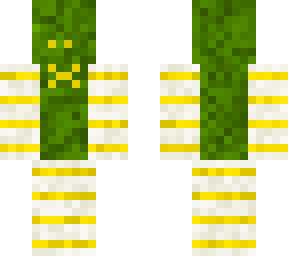 dark green and yellow creacher