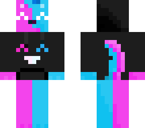 fair furry 3.0 with a black hoodie