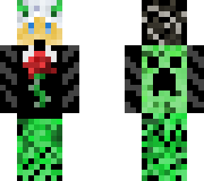 green  creeper rose devil