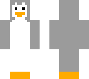 grey penguin