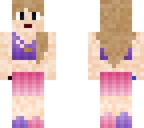layered eras tour taylor swift 1989 pink and purple outfit with mic (london)