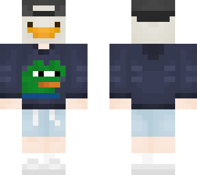 toku goose blue hoodie - minecraft skin