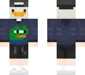 toku goose blue hoodie 3 - minecraft skin