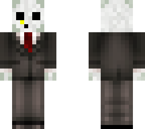 decoy in a suit