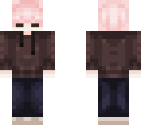 pink-haired tomboy - resting face