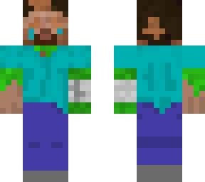 infected steve (bitten but now bandaged, stage 2)