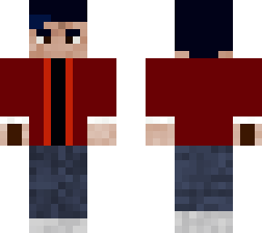 red jacket