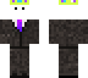 Suit skin with Crown | Minecraft Skin